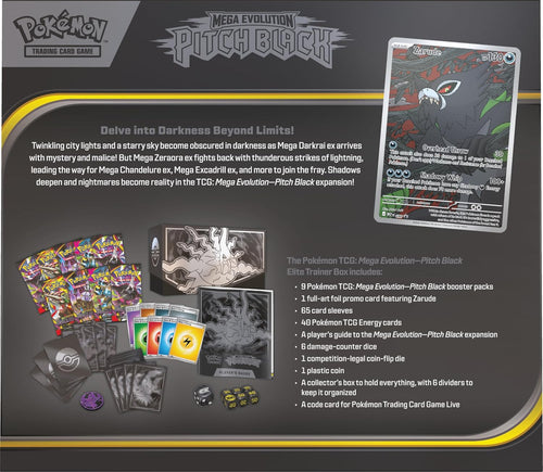 Pokémon TCG: Mega Evolution—Pitch Black Elite Trainer Box