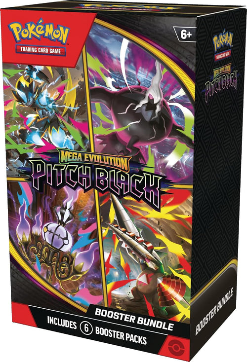 Pokemon Mega Evolution Pitch Black Booster Bundle (6 Pitch Black Packs)
